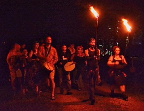 Sirius Rising 2020 Bonfire Procession